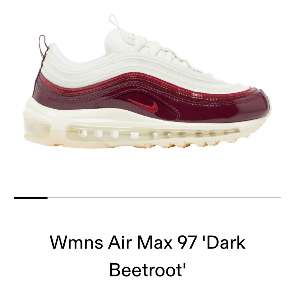 Womens size 9 Nike Air Max 97 "Dark Beetroot"